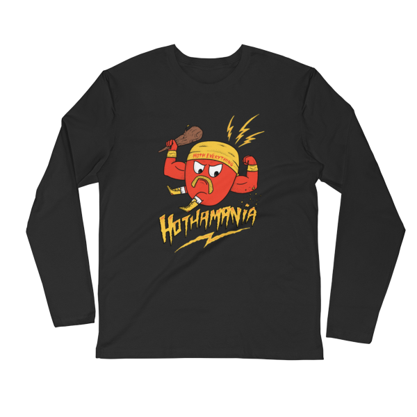 HOTHAMANIA - Long Sleeve Fitted Crew
